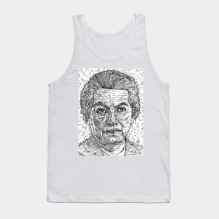 GABRIELA MISTRAL ink portrait Tank Top